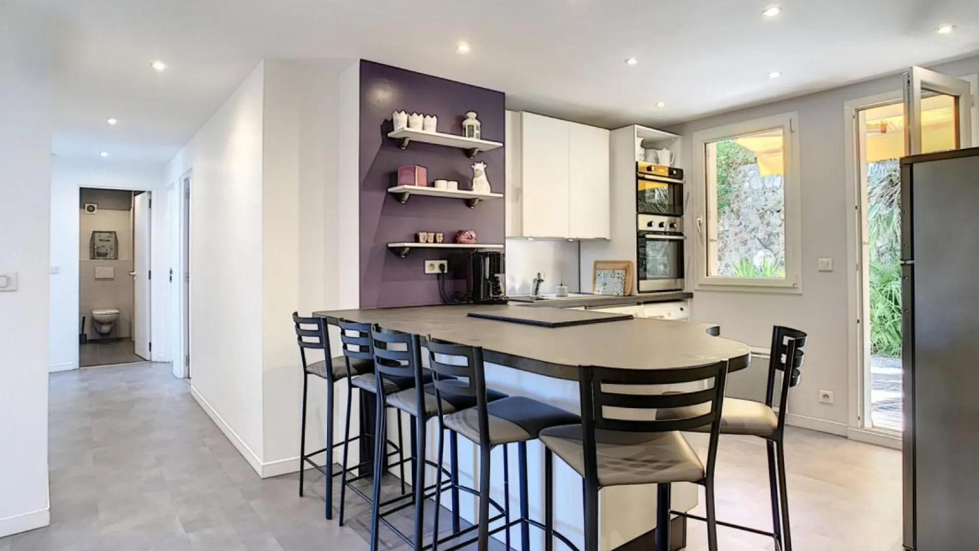 Berlioz Garden - Jardin,Free Parking,Ac,Wifi Apartment Antibes 0*,