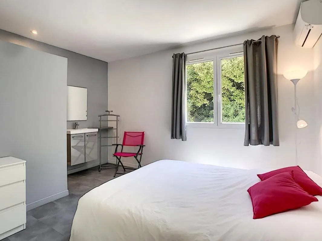 Berlioz Garden - Jardin,Free Parking,Ac,Wifi Apartment Antibes 0*,