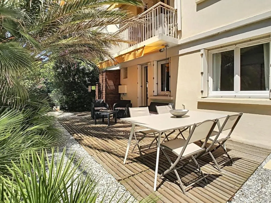 Berlioz Garden - Jardin,Free Parking,Ac,Wifi Apartment Antibes France